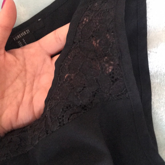 Forever 21 Black Top - Picture 2 of 3